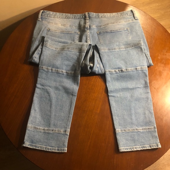 NWOT Fashion Nova Ryda Moto Skinny Jean - Light/Wash Size 42 - Picture 2 of 11